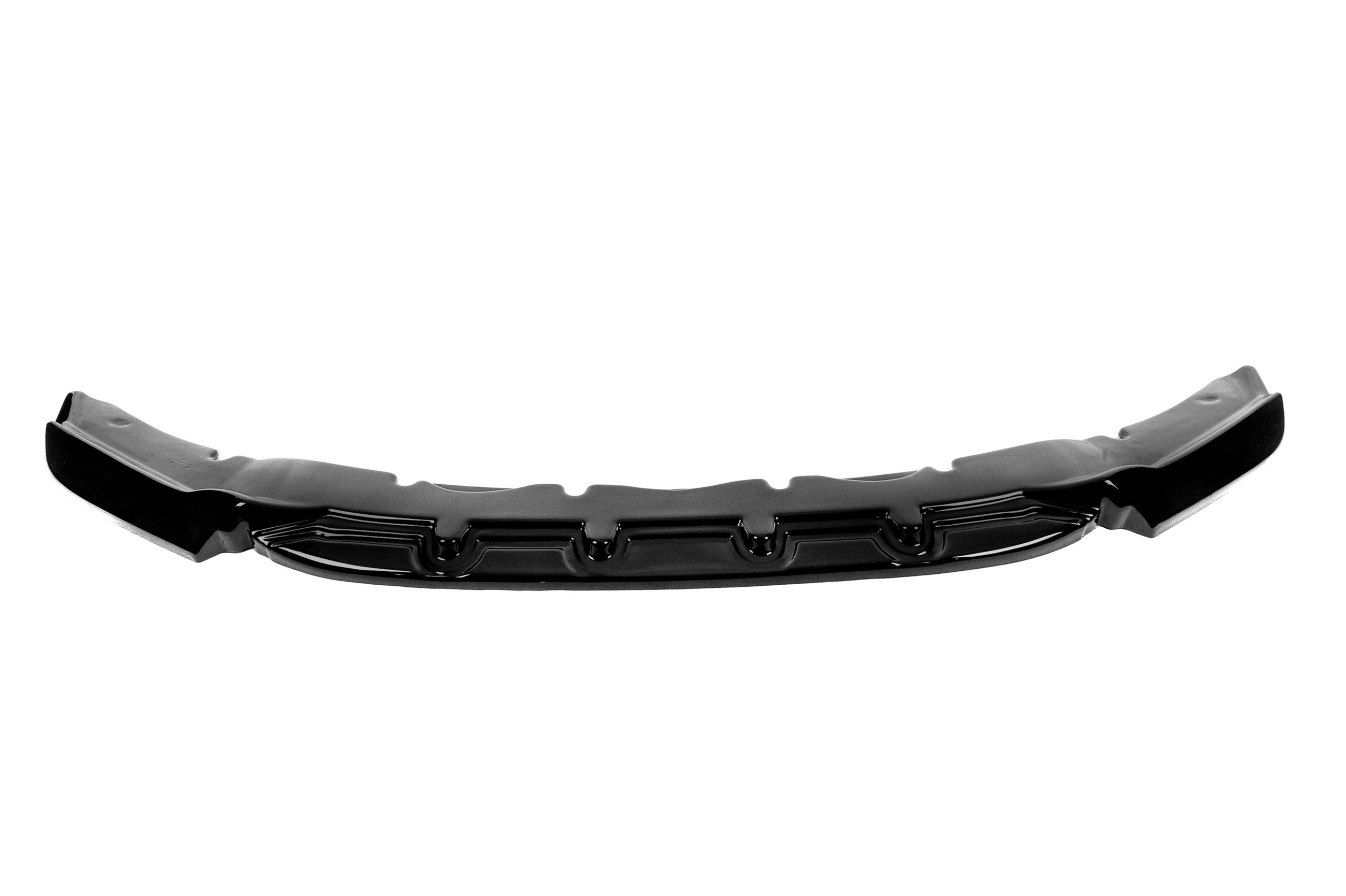 Передня Lip накладка V-2 (Для X6M F86, чорний глянець) 2