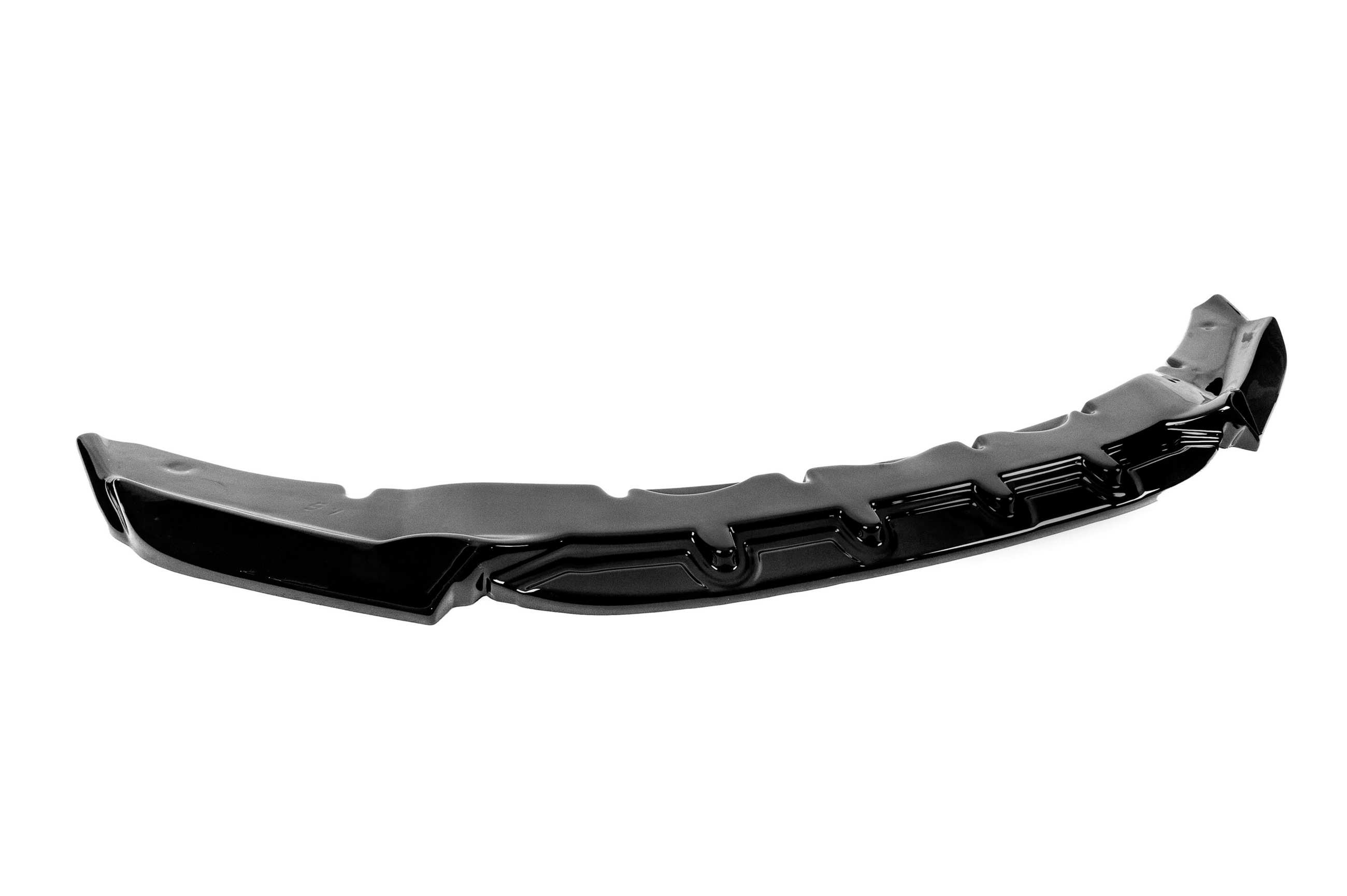 Передня Lip накладка V-2 (Для X6M F86, чорний глянець) 5