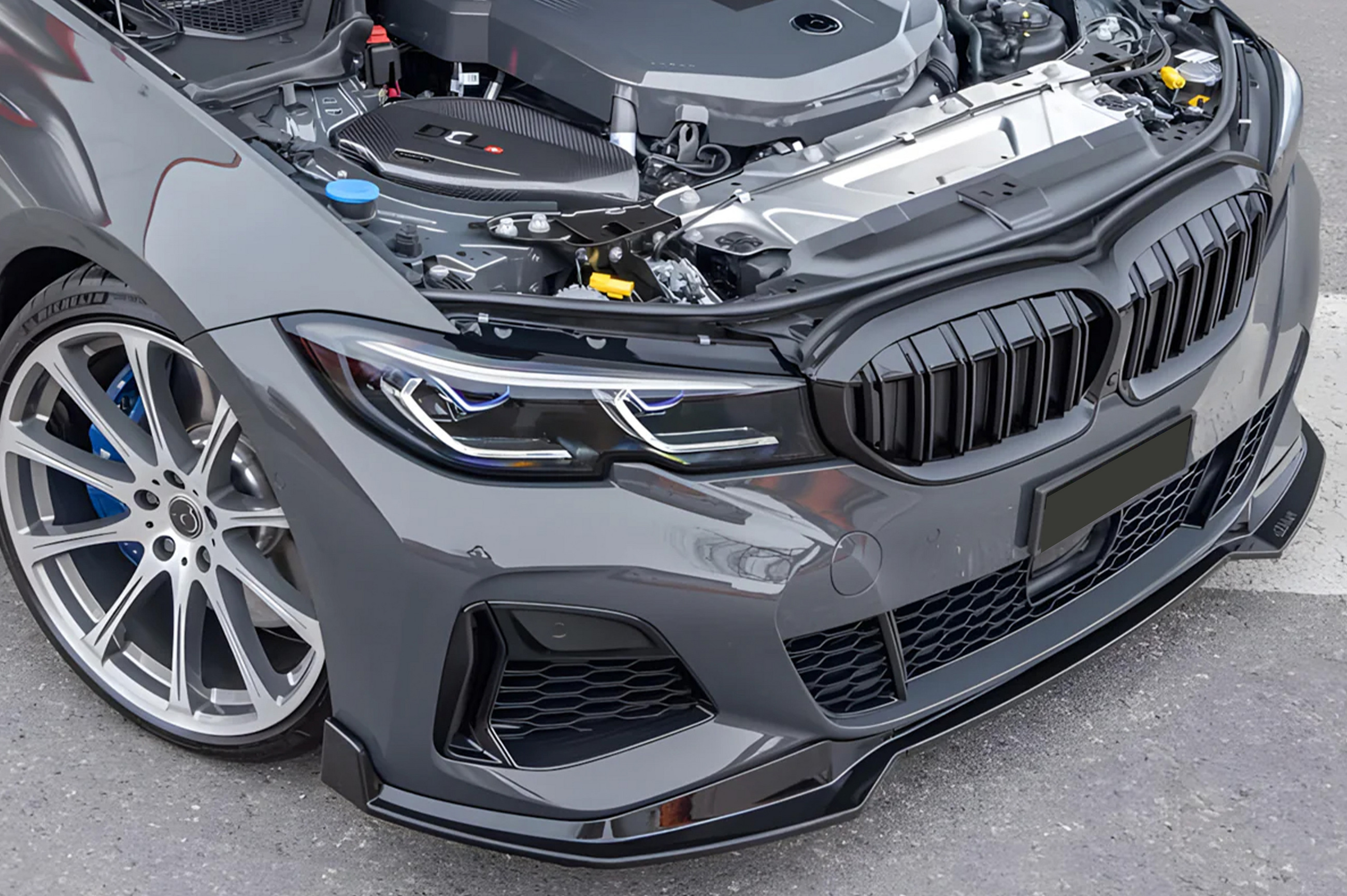 Бокові решітки бампера (для M-Sport 2018-2022, ABS) 3