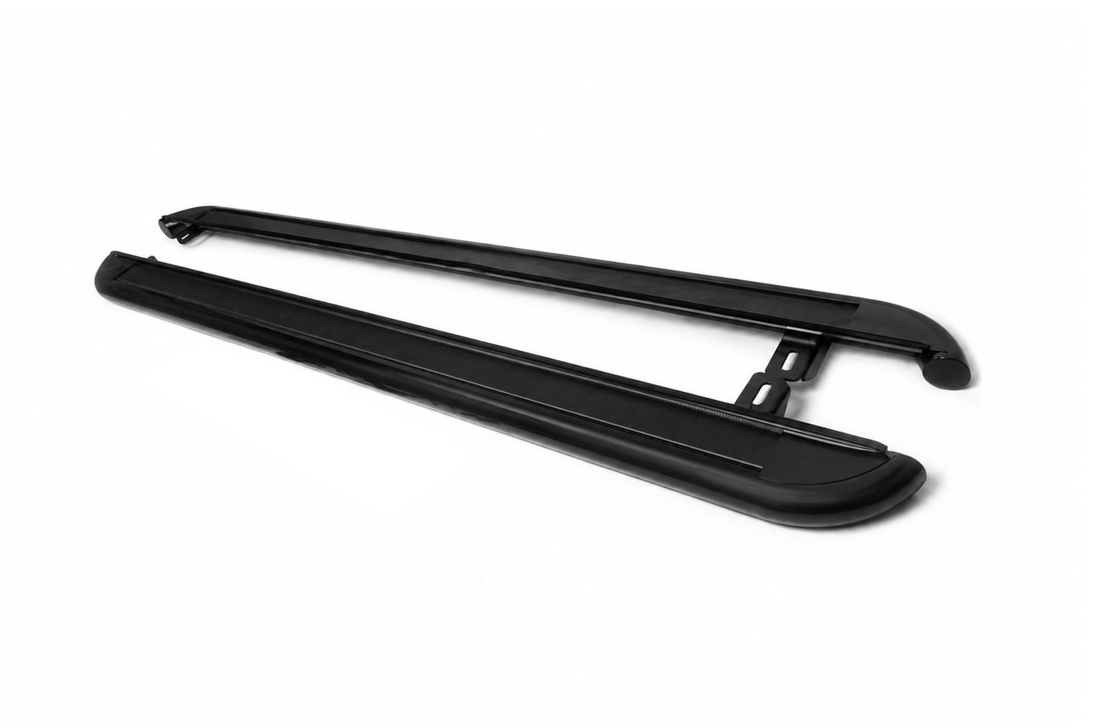 Бокові пороги KB001 Black (нерж) 60 мм 4