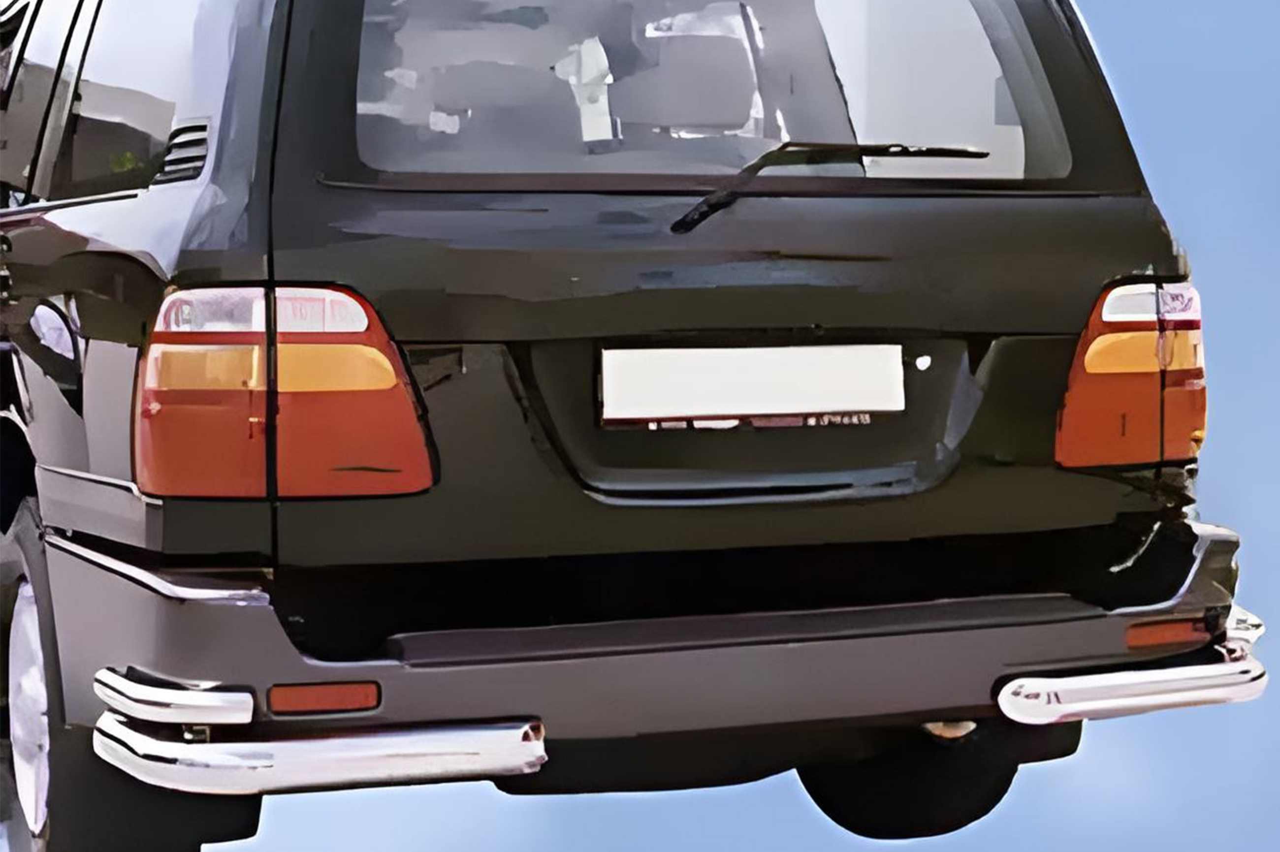 Задні куточки AK003-Double (2 шт., нерж) 4