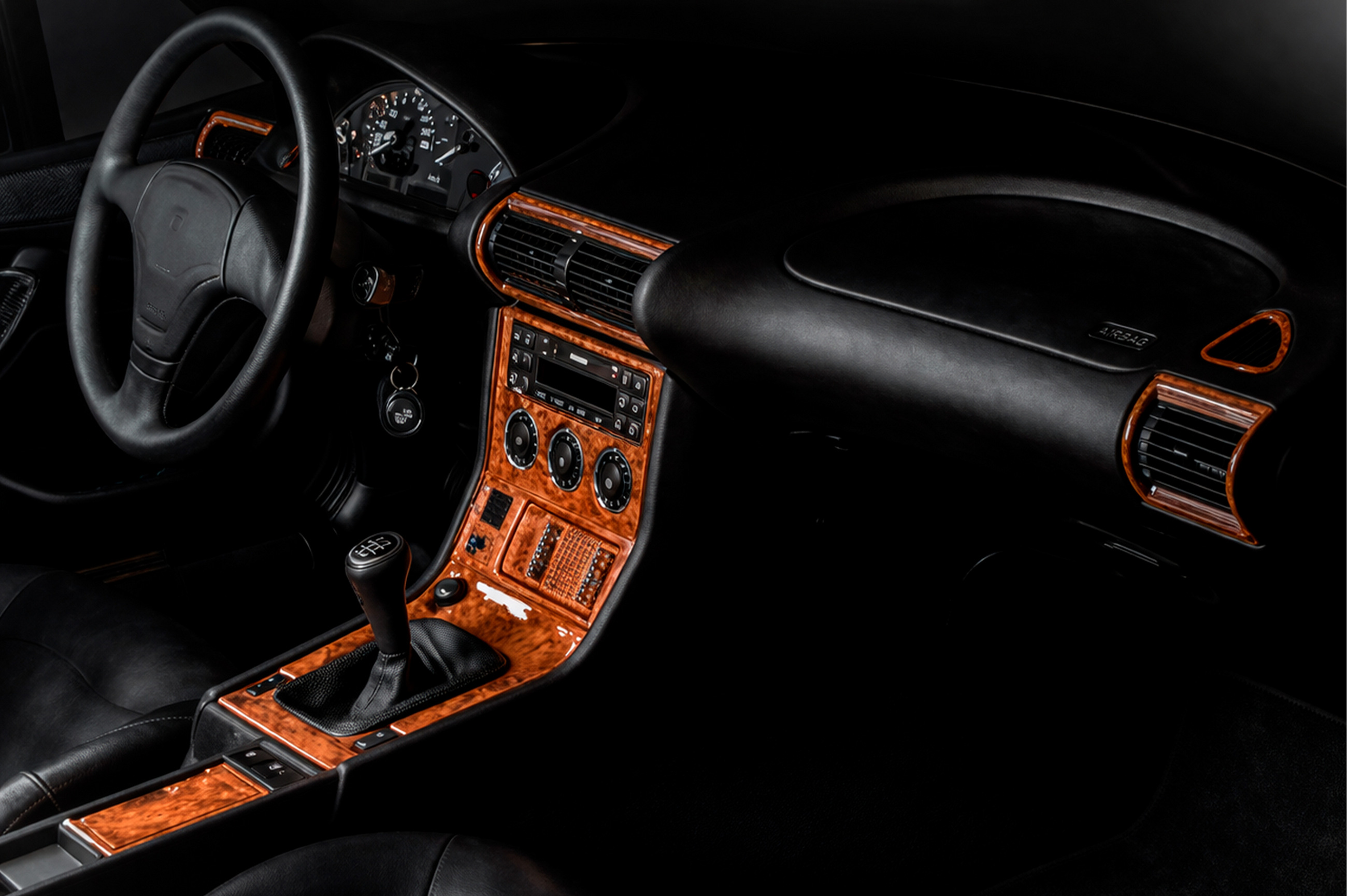 Накладки в салон BMW Z3 Карбон 2