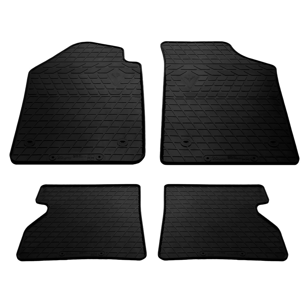 Гумові килимки (Stingray) 4 шт, Premium - без запаху гуми 2