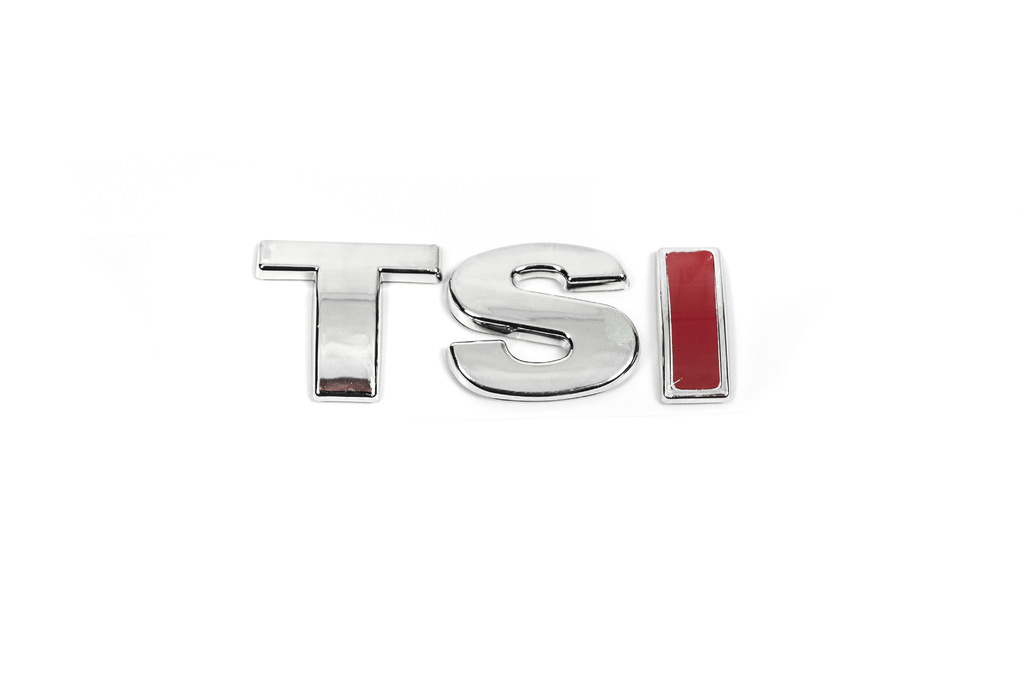 Напис TSI (прямий шрифт) Всі хром 5