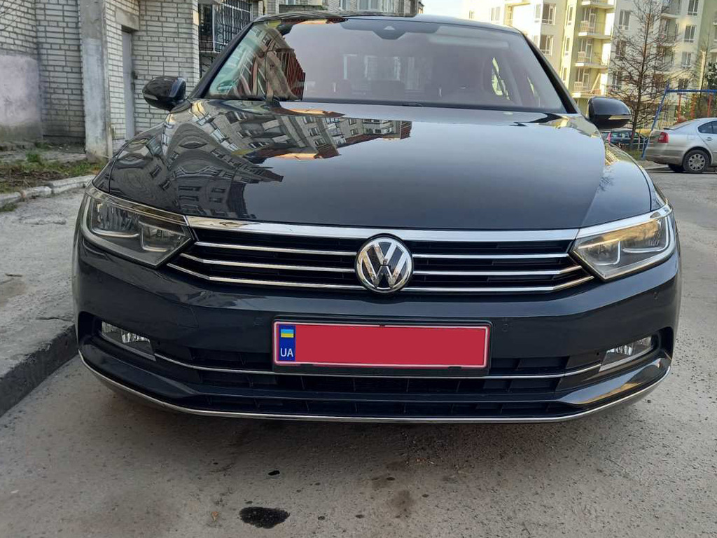 Накладки на передній бампер (2015-2018, 3 шт, нерж) Carmos - Турецька сталь 2