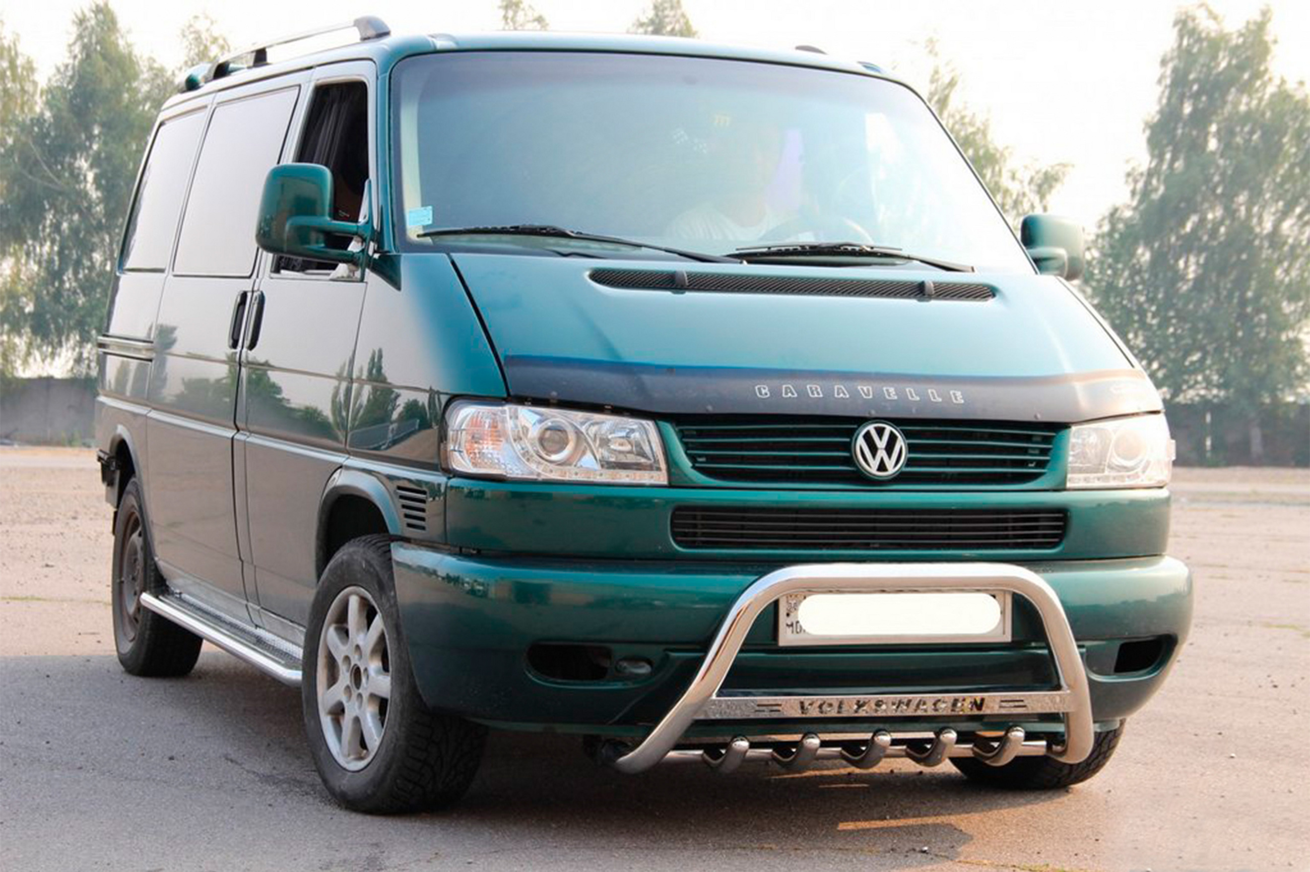 Кенгурятник WT003 60мм (нерж) 60мм, без напису 6
