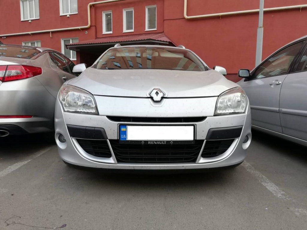 Накладки в бампер (2008-2012, 2 шт, під фарбування) 4