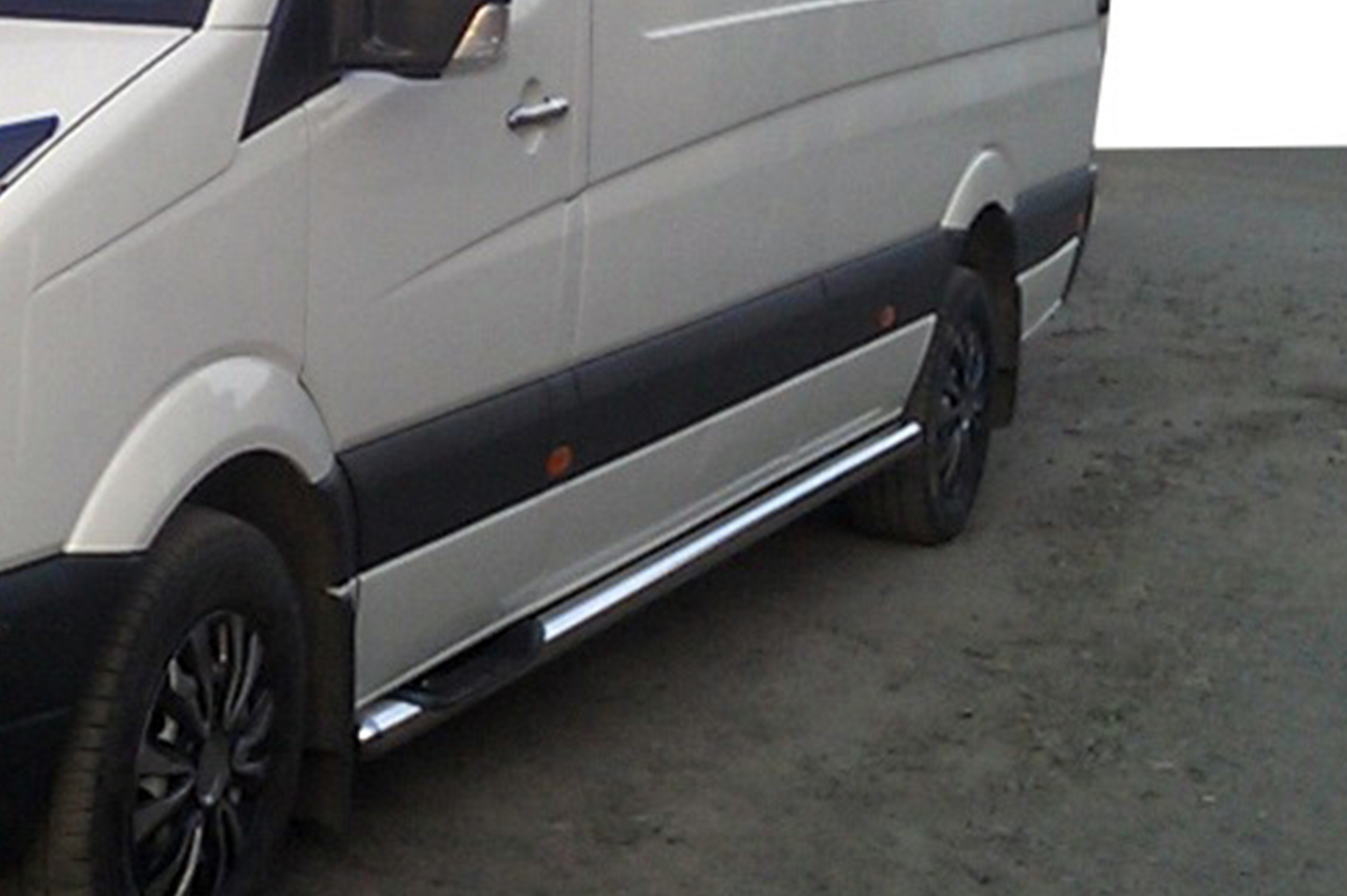 Бічні труби (2 шт., нерж.) d60, коротка база
