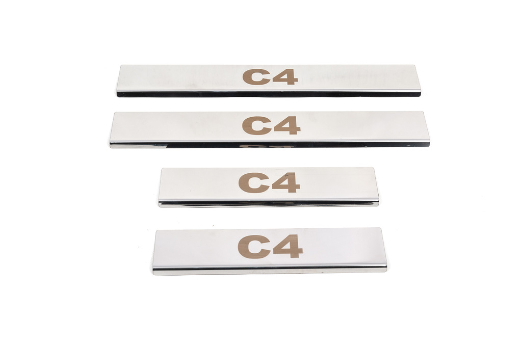Накладки на пороги Carmos (4 шт., нерж.) 3
