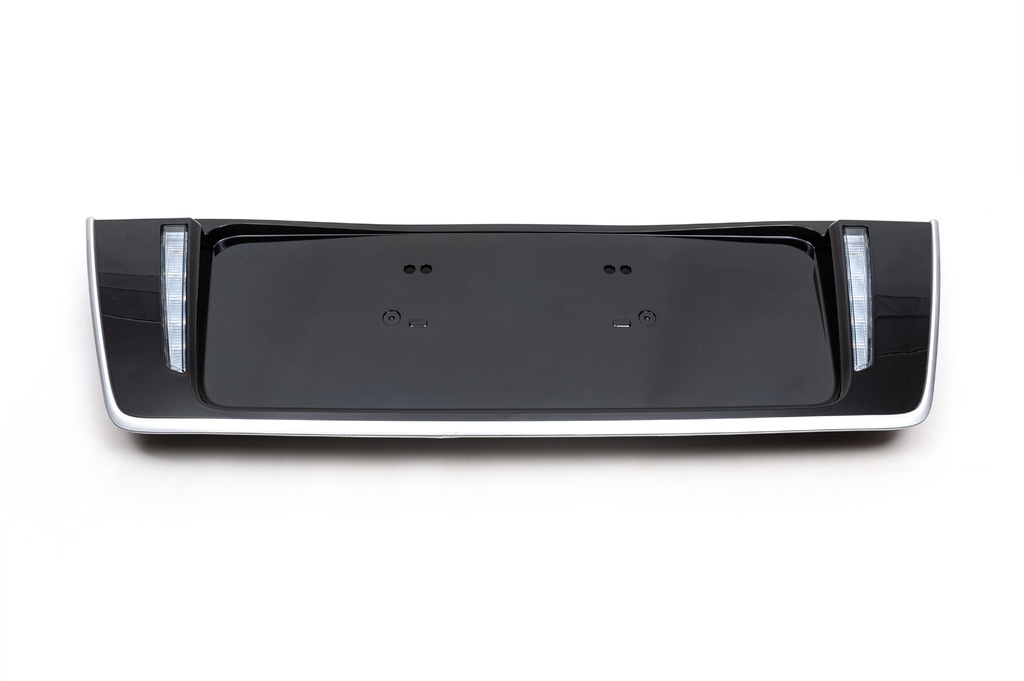 Задня підставка під номер з LED (2007-2023) Чорний колір 5