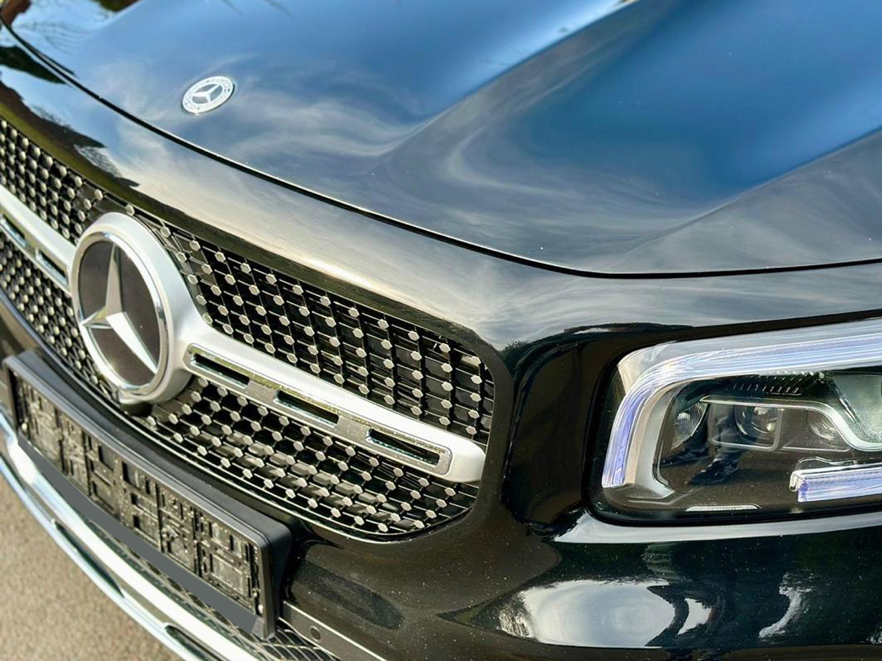 Передня решітка Diamond Silver (для Base 2019-2023) Без місця під камеру 5