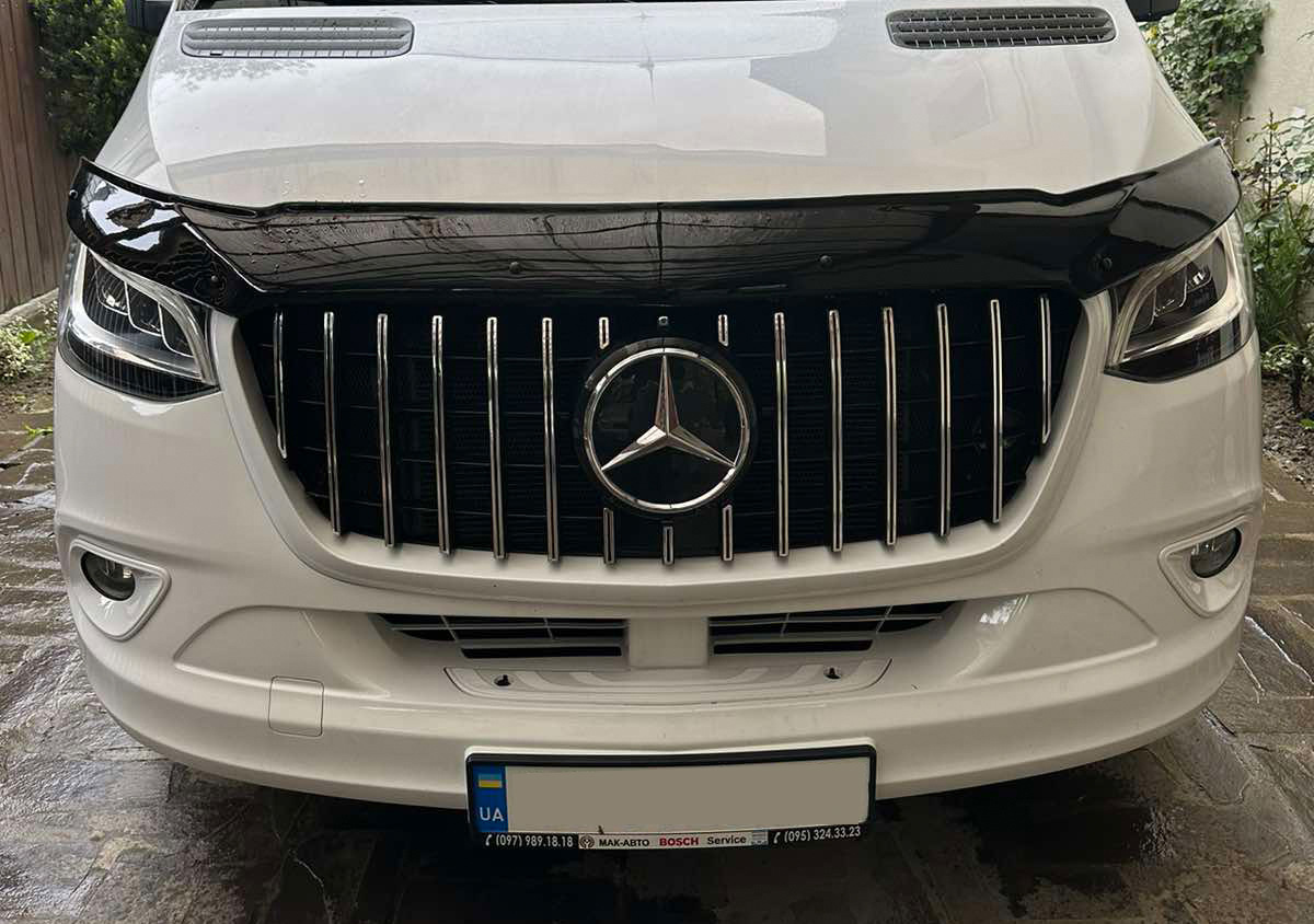 Передня решітка Panamericana GT Chrome Premium V1 З рамкою 6