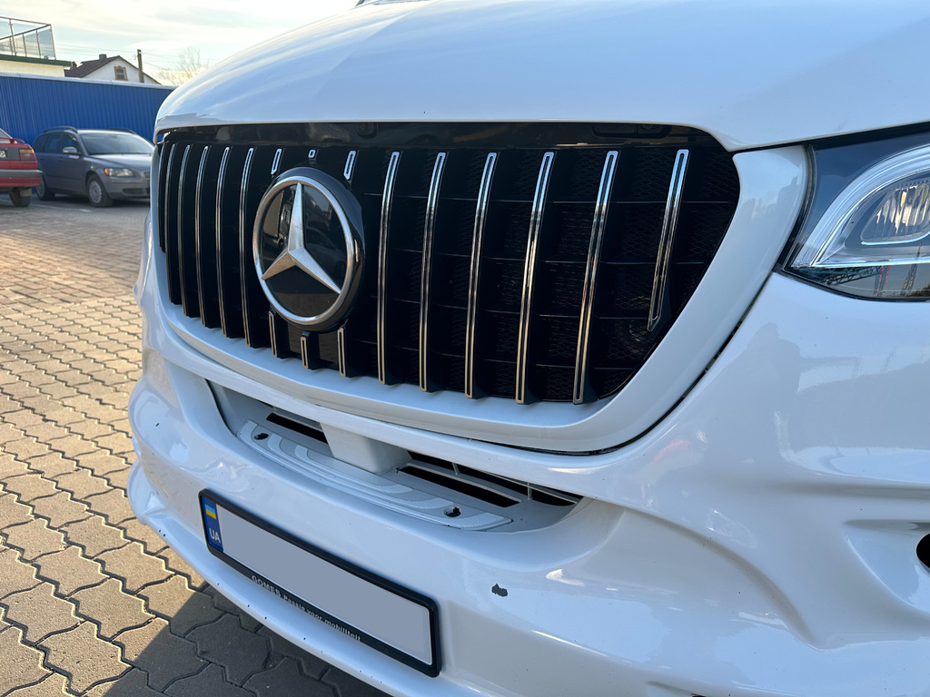 Передня решітка Panamericana GT Chrome Premium V1 З рамкою 5
