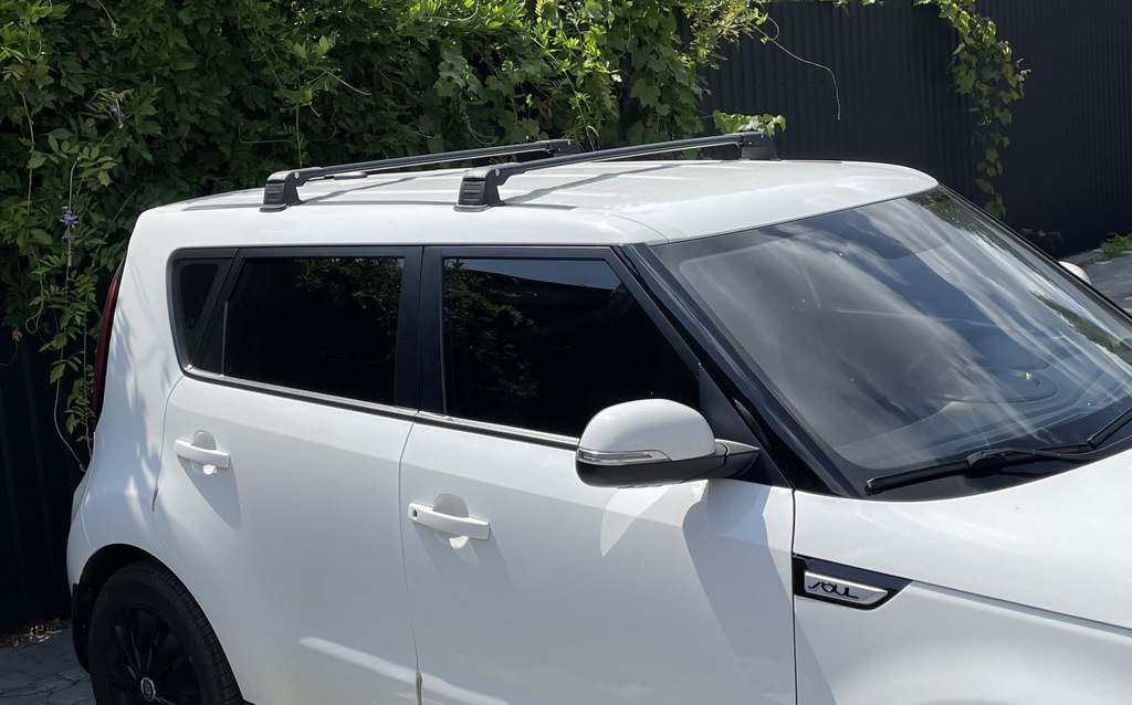 Поперечени у штатні місця під ключ Wingbar V3 (2 шт) до 145 см, чорні 2