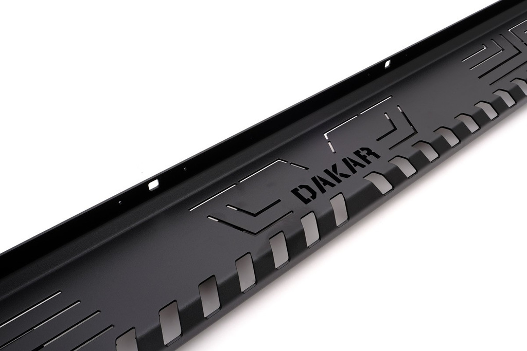 Боковые пороги Dakar V1 без LED (2 шт, металл) 3