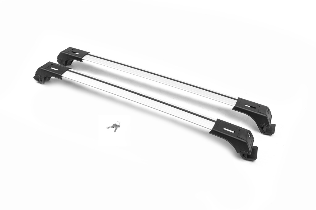 Перемички на рейлінг під ключ Skybar V1 (2 шт) Сірий 2