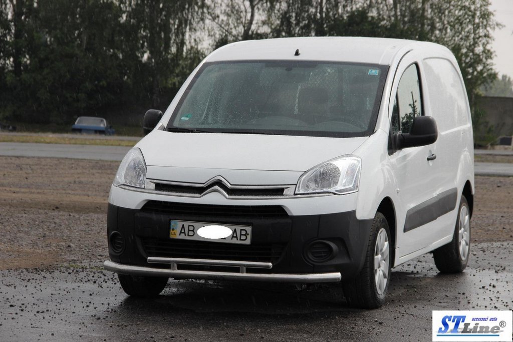 Передній захист ST016 (нерж.) 60/42 мм 2