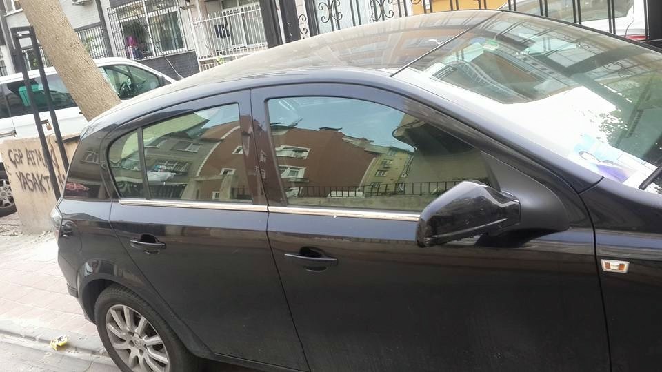 Зовнішня окантовка стекол (нерж) Sedan, Carmos - Турецька сталь 2