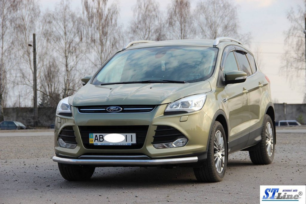 Передній захист ST008 (нерж.) 60 мм 2