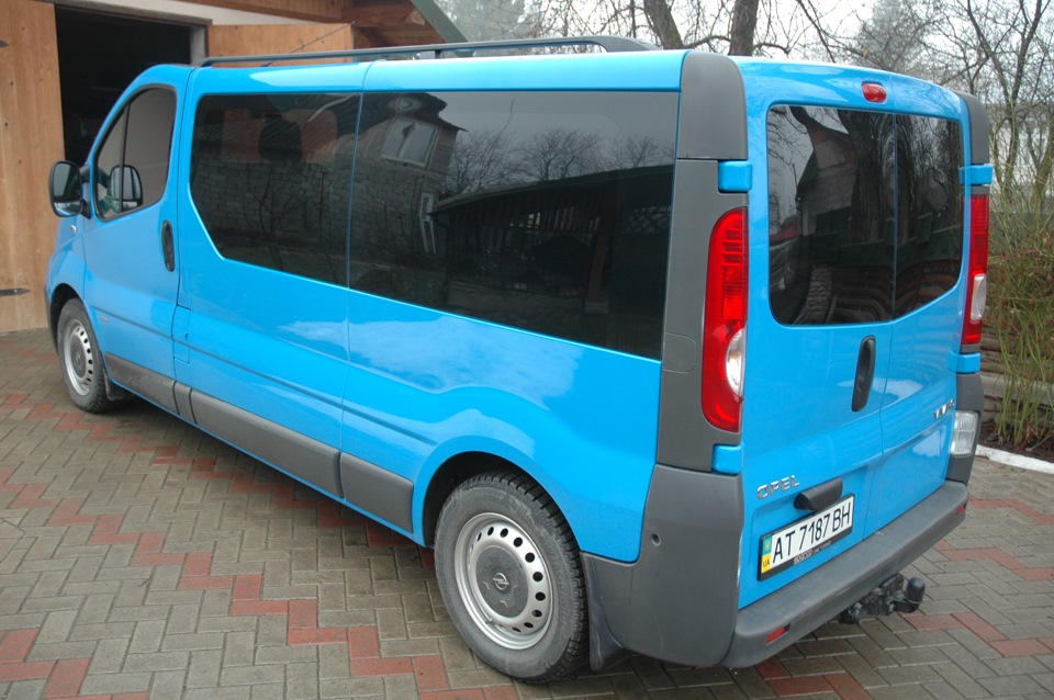 Рейлінги Чорні Довга база, Пласт. ніжки 3