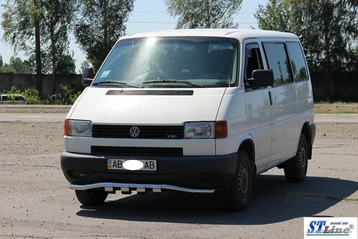 Передній захист з грилем ST010 (нерж) 60мм 3