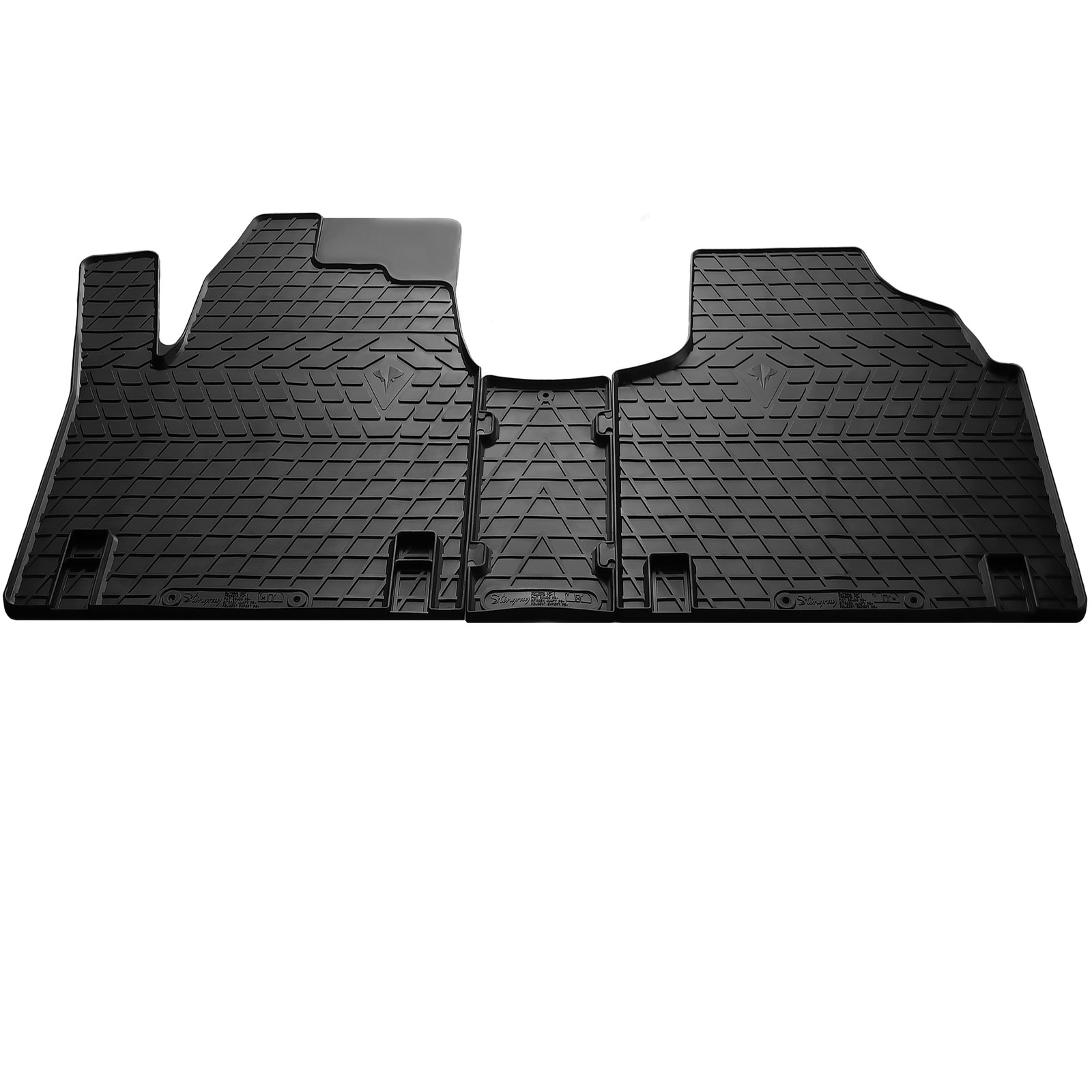 Гумові килимки (3 шт, Stingray) Premium - без запаху гуми