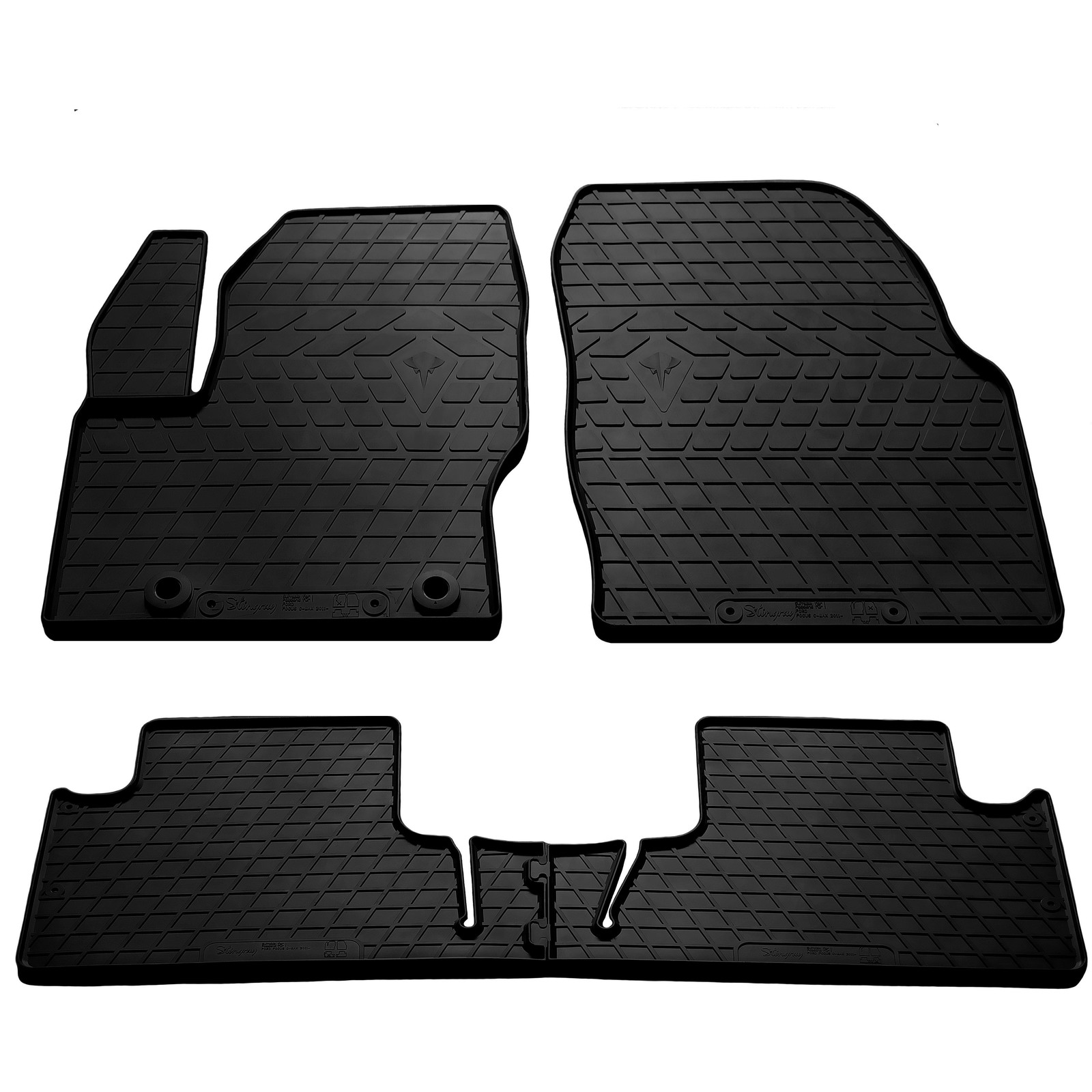 Гумові килимки (4 шт, Stingray Premium)