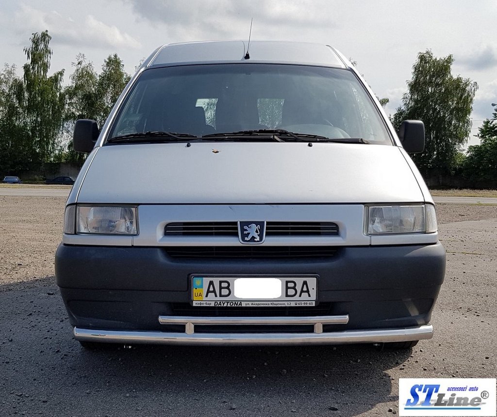 Передній захист ST016 (нерж) 60/42 мм 4